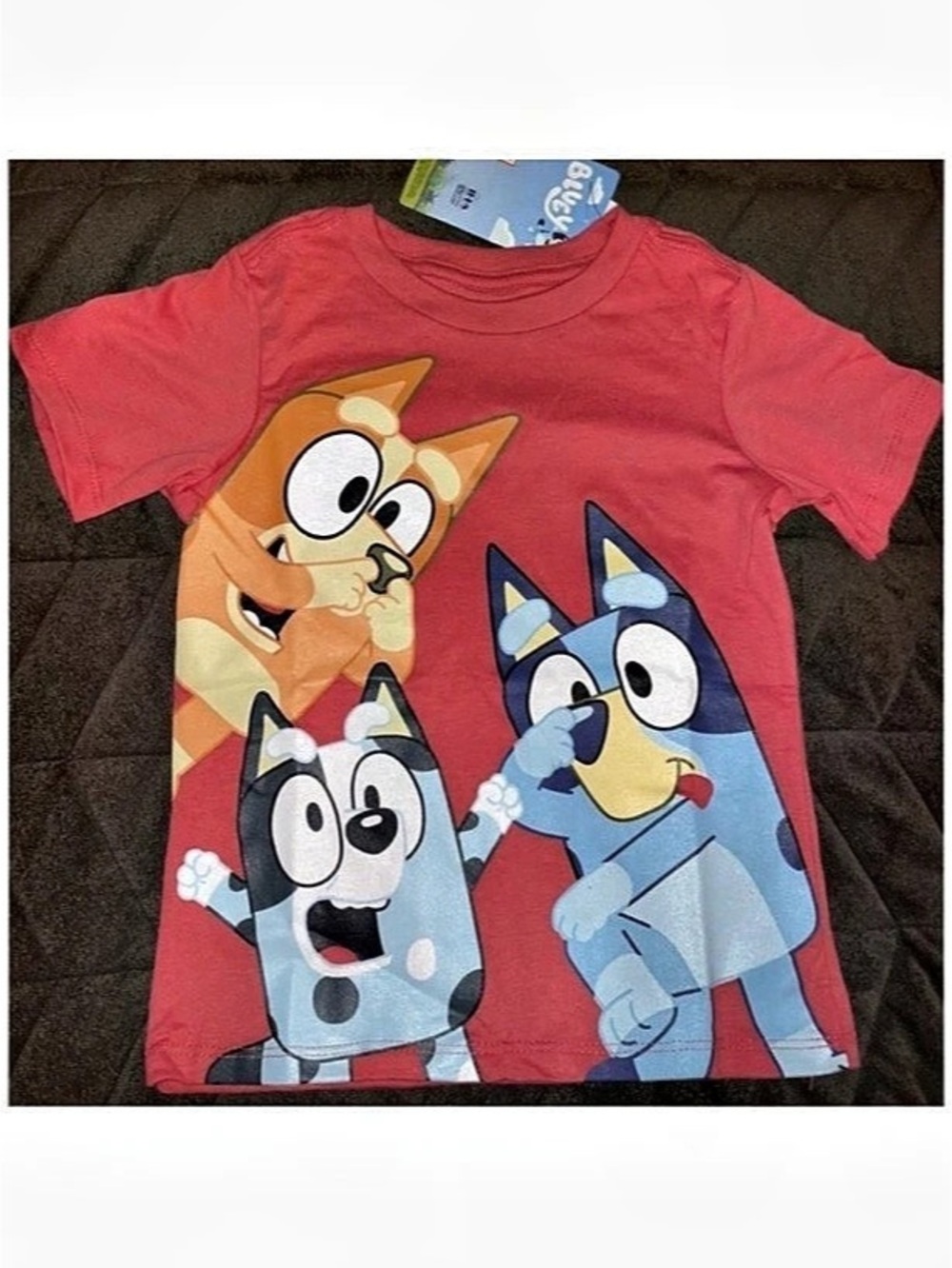 Bluey and Bingo Kids Short Sleeve Graphic T-Shirt Graphic Short Sleeve Tee